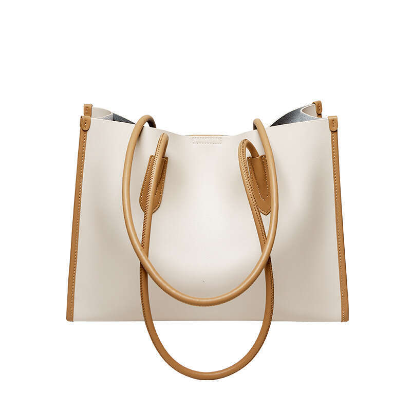 Tote Bag Nalandu Handbag New Summer Tote Large Capacity High End Single Shoulder Leather Women S Bag KQ