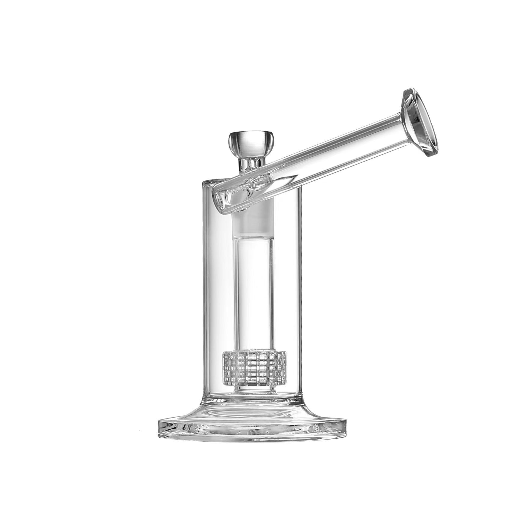 Without New Matrix Sidecar Glass Hookah Bong Birdcage Perc Smoking Bongs Thick Glass Water Pipes Personalized transparent hookah bag