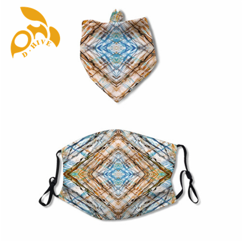 hot sale Masks and pet headscarves made of polyester are essential for outdoor travel in all scenarios