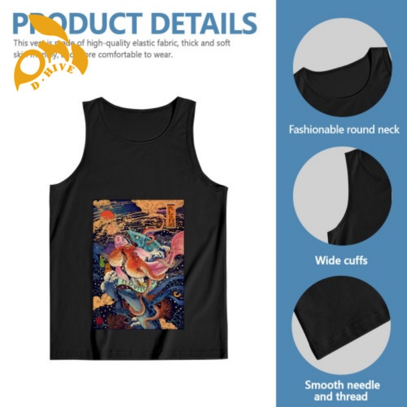 Free Shipping Designer Oversize Men's Tank Tops Diy shirt Customized Tees Polyester men's vest outdoor size S-XXL