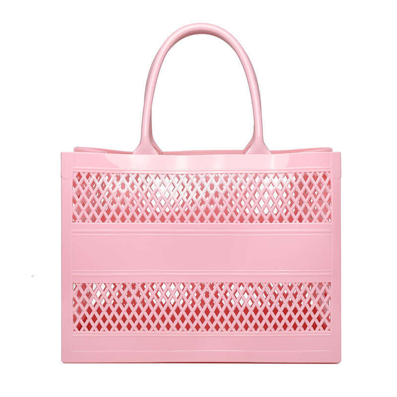 summer womens handbag diy vegetable basket bag beach bag pvc jelly highcapacity