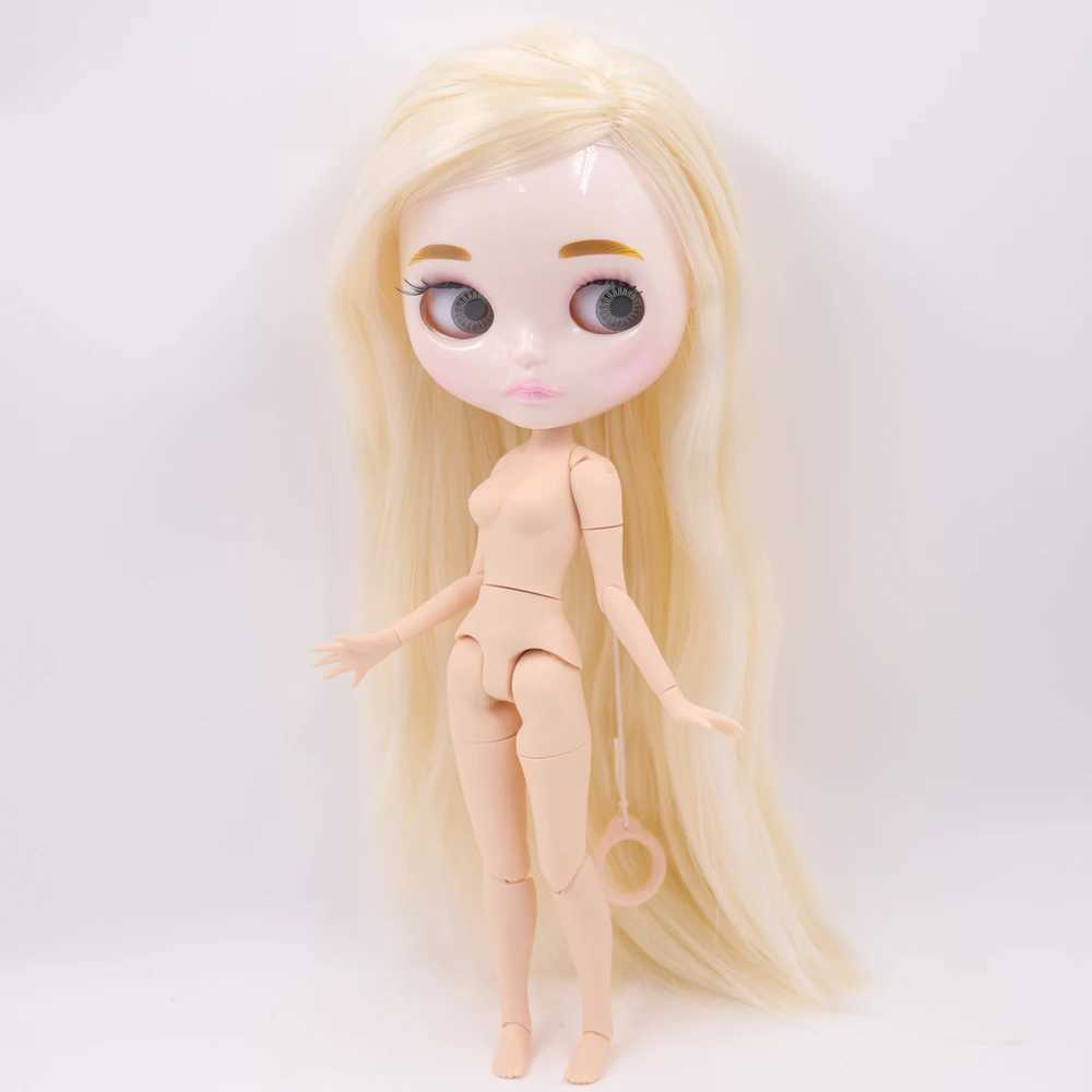 ICY DBS Blyth Doll Carved Lips Face White Skin Joint Body 1/6 Special Price OB24 Toy Gift 70% off factory sale