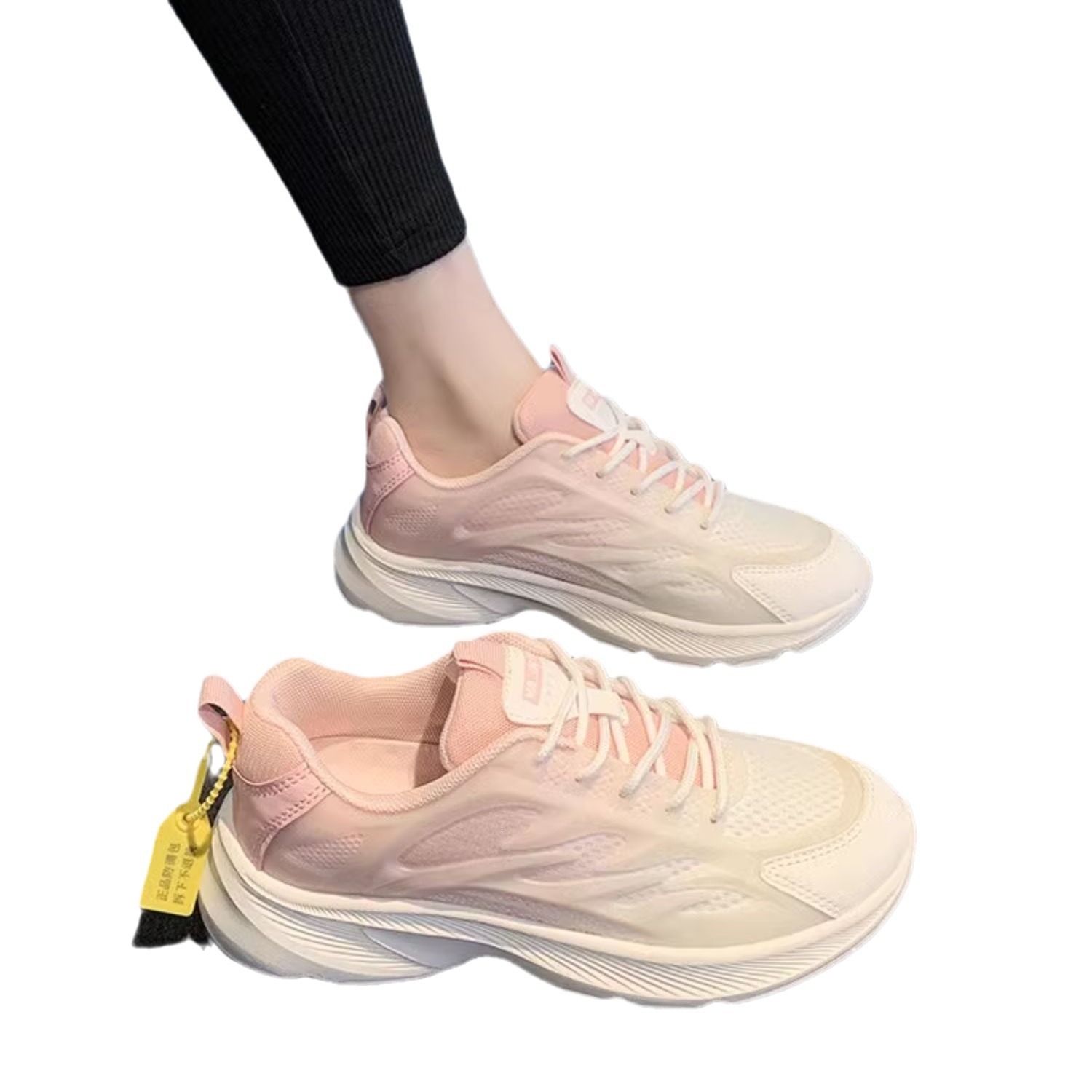 Women's Fashion Sports and Leisure Shoe Designer Women's Breathable Ultra Light Shock Absorbent Lightweight Soft Bottom Running Shoes