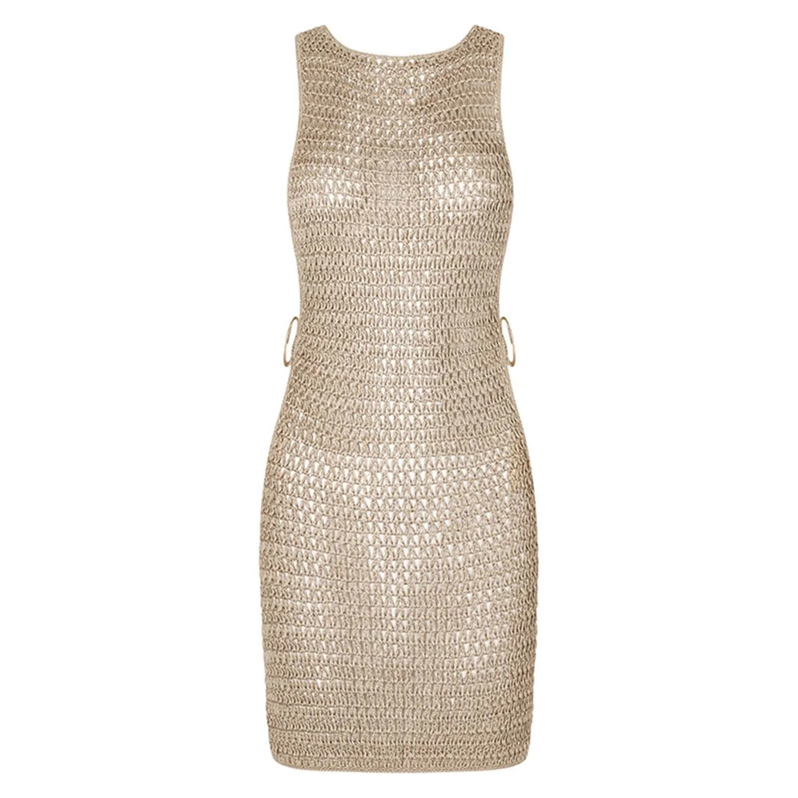 Women Bikini Cover Up Beach Smock Dress Beachwear Sarong Hollow Shoulder Skirt Sexy Bikini For Girls Swim 250517