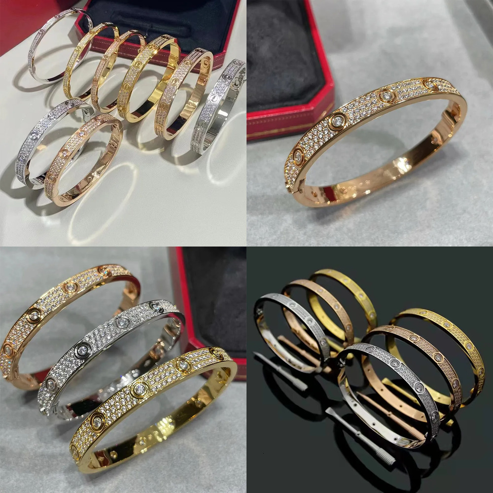2025 New 18k gold Designer Three Rows Dia Large Gem High Quality Bracelet Jewelry
