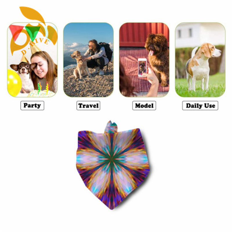 hot sale Mask+Dog Scarf polyester lightweight and breathable