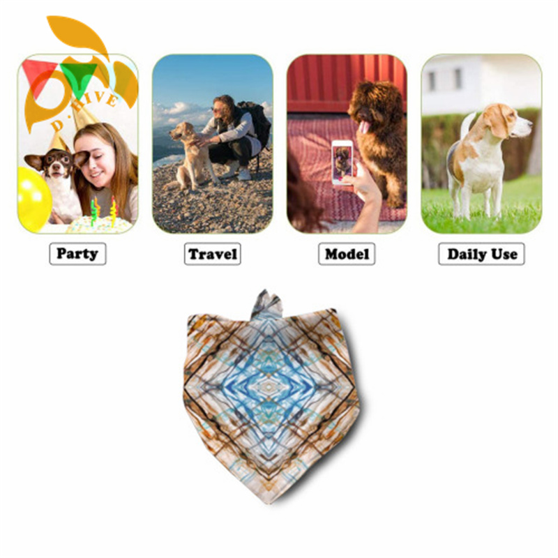 2025 Mask+Dog Scarf polyester lightweight and breathable