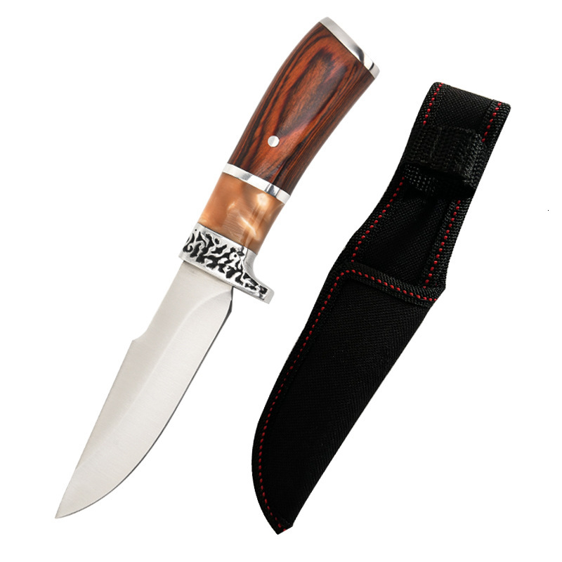 2025 New K315 High Hardness Steel Outdoor Small Knife Camping Survival Multi purpose Simple and Portable Cutting Tool