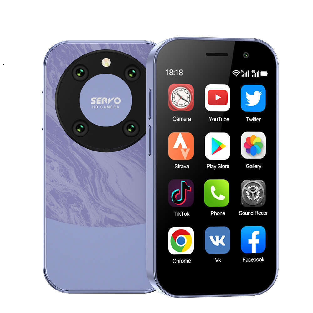 Hot selling mini smartphone with 4G calling, full network connectivity, SIM, 2025 New style dual standby CE certification, spare small phone FCC