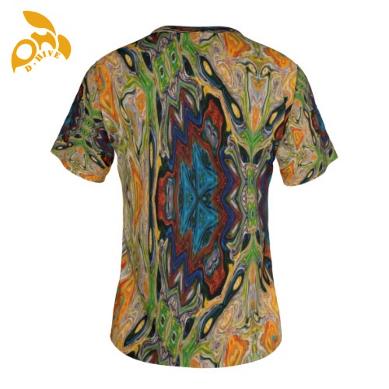 Free Shipping Designer Oversize shirt Customized Tees Women's V-neck short-sleeved full-width T-shirt made of polyester outdoor XS-6XL