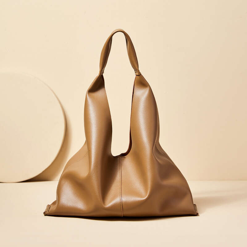 Tote Bag Big New Tote Large Capacity Commuter Shoulder Summer Genuine Leather Women S Fashion Underarm Bag KQ