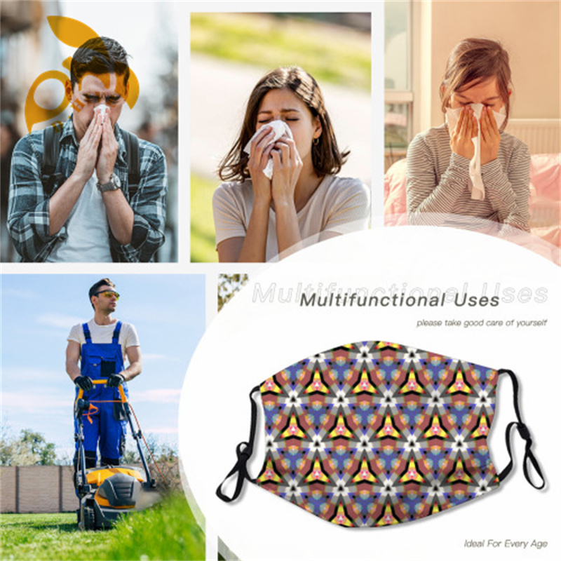 Masks and pet headscarves made of polyester are essential for outdoor travel in all scenarios
