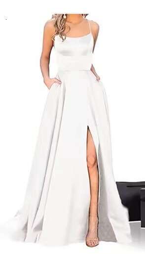 Maxi Dress Long Skirt Slimming Off The Shoulder Girlfriend Bridesmaid Team Evening Dress KQ