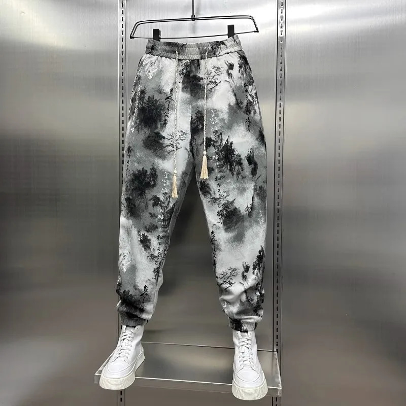 Mens Casual Drawstring Summer Elastic 3D Stereoscopic Breathable Streetwear Jogger Gym Sports Loose Pants Hip Hop Sweatpants 250513Z