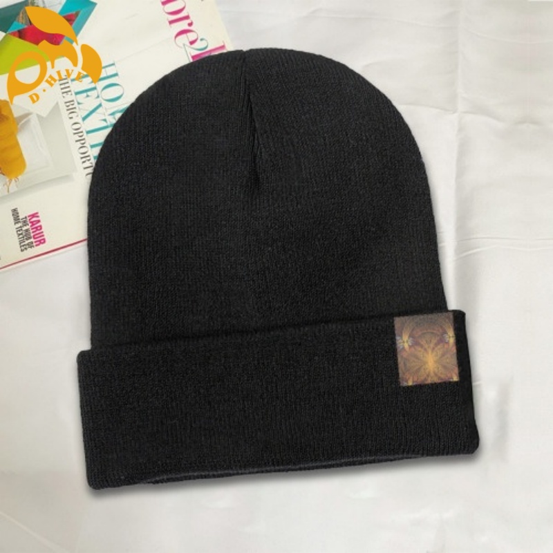 Free shipping designer and customization of knitted hats denim new cool and fashionable outdoor knitted hats for men and women
