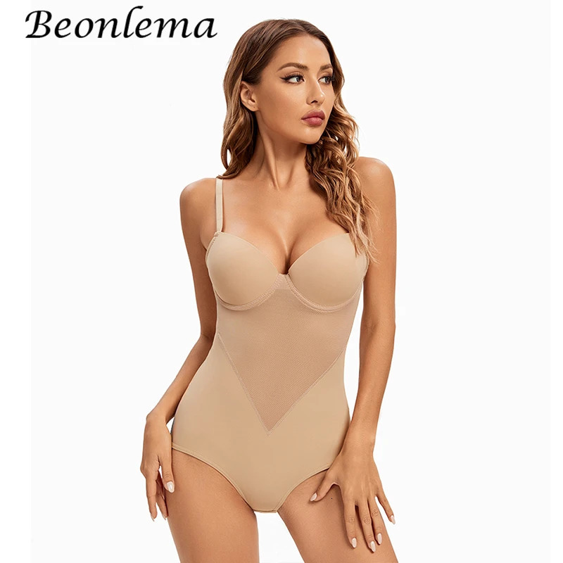 Body Shapewear Womens Binders and Shapers Mesh Bodysuit Breathable Waist Trainer Butt Lifter Shaper Slimming Corset Underwear 250517