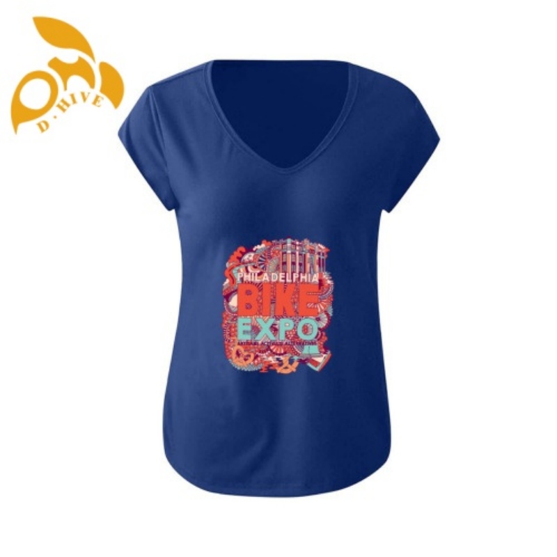 Free Shipping Designer Summer Oversize Women's shirt Customized Tees Ladies' sleeved V-neck T-shirt S-XXL