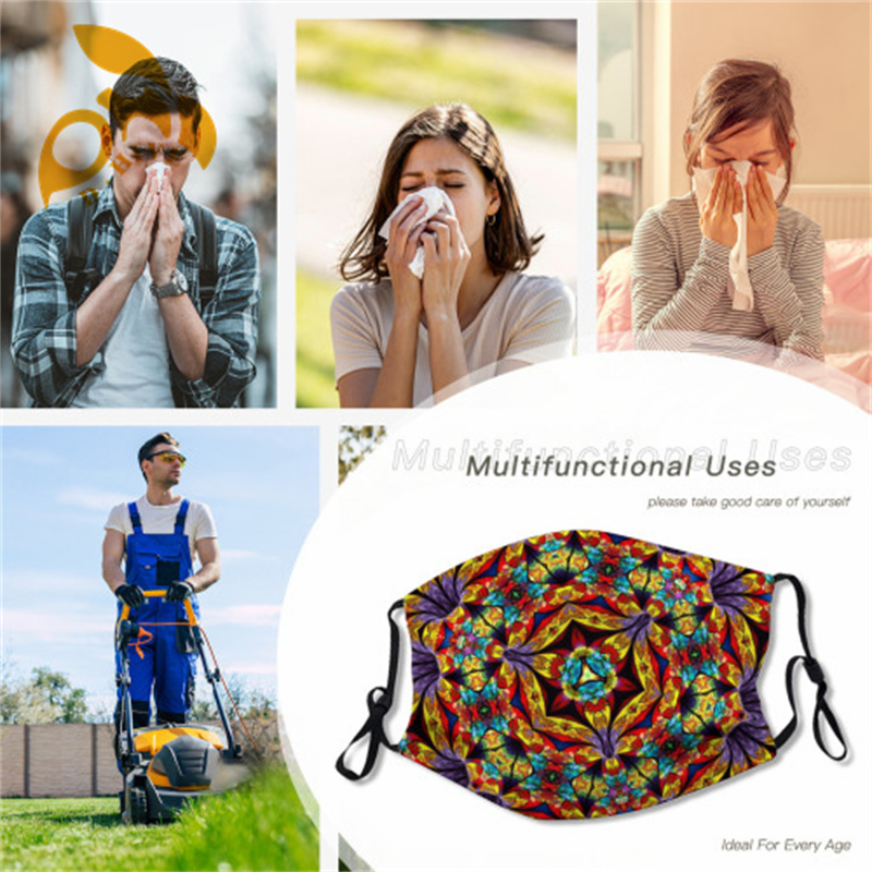 new Mask+Dog Scarf polyester lightweight and breathable