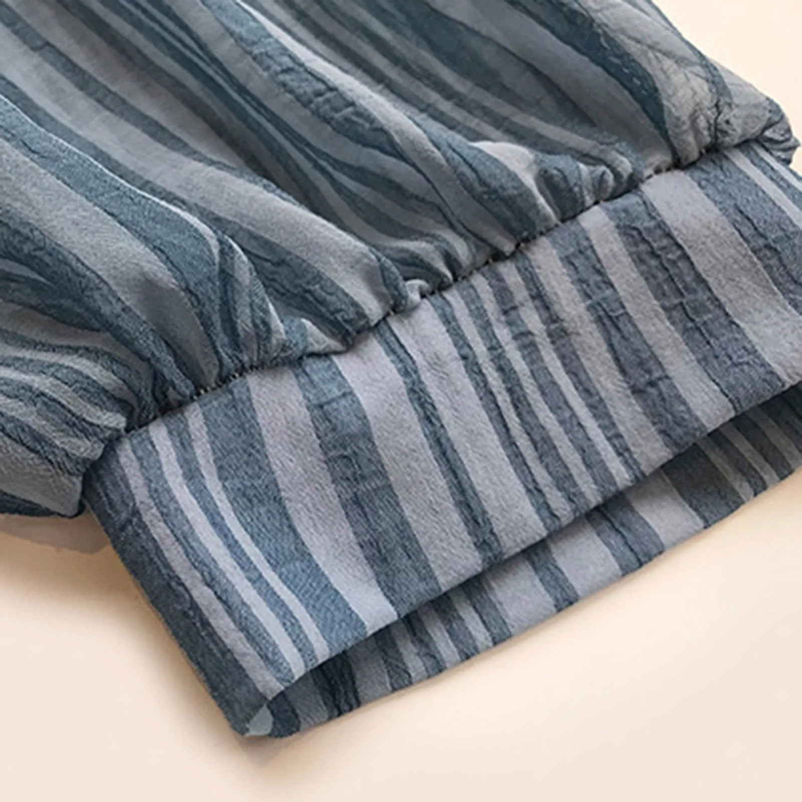 Korean Fashion Suncreen Shirts for Women Lapel Neck Plus Size Loose Sleeve Blouse Womens Sheer Versatile Chiffon 250516Z