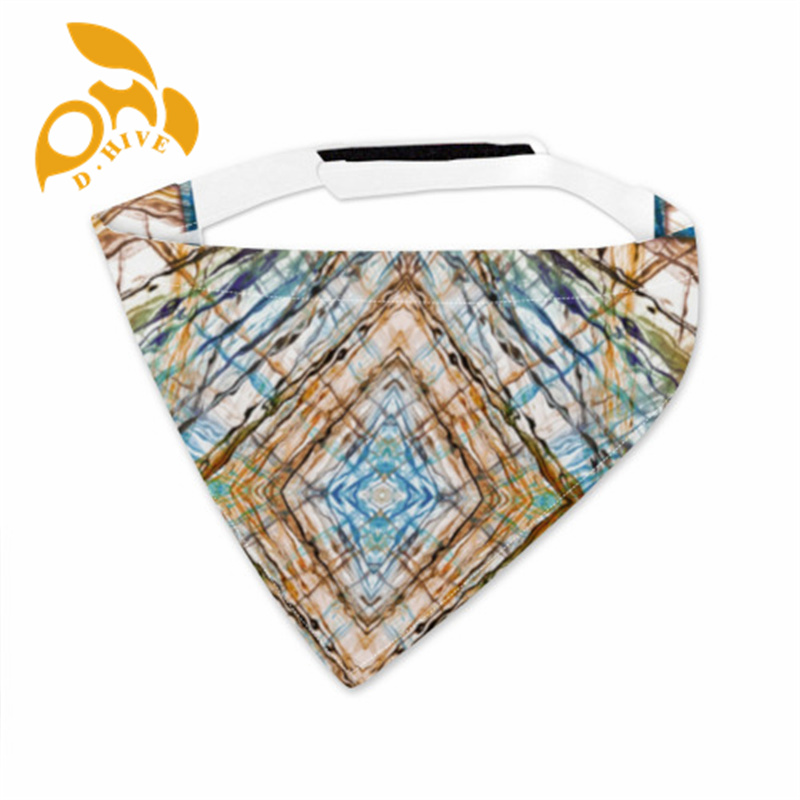 classic Pet headscarf double-layer (Velcro double-sided printing)