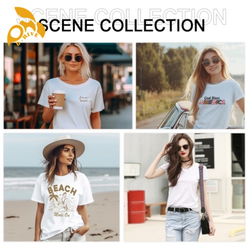 Free Shipping Designer Oversize shirt Customized Tees Women's V-neck short-sleeved full-width T-shirt made of polyester outdoor XS-6XL