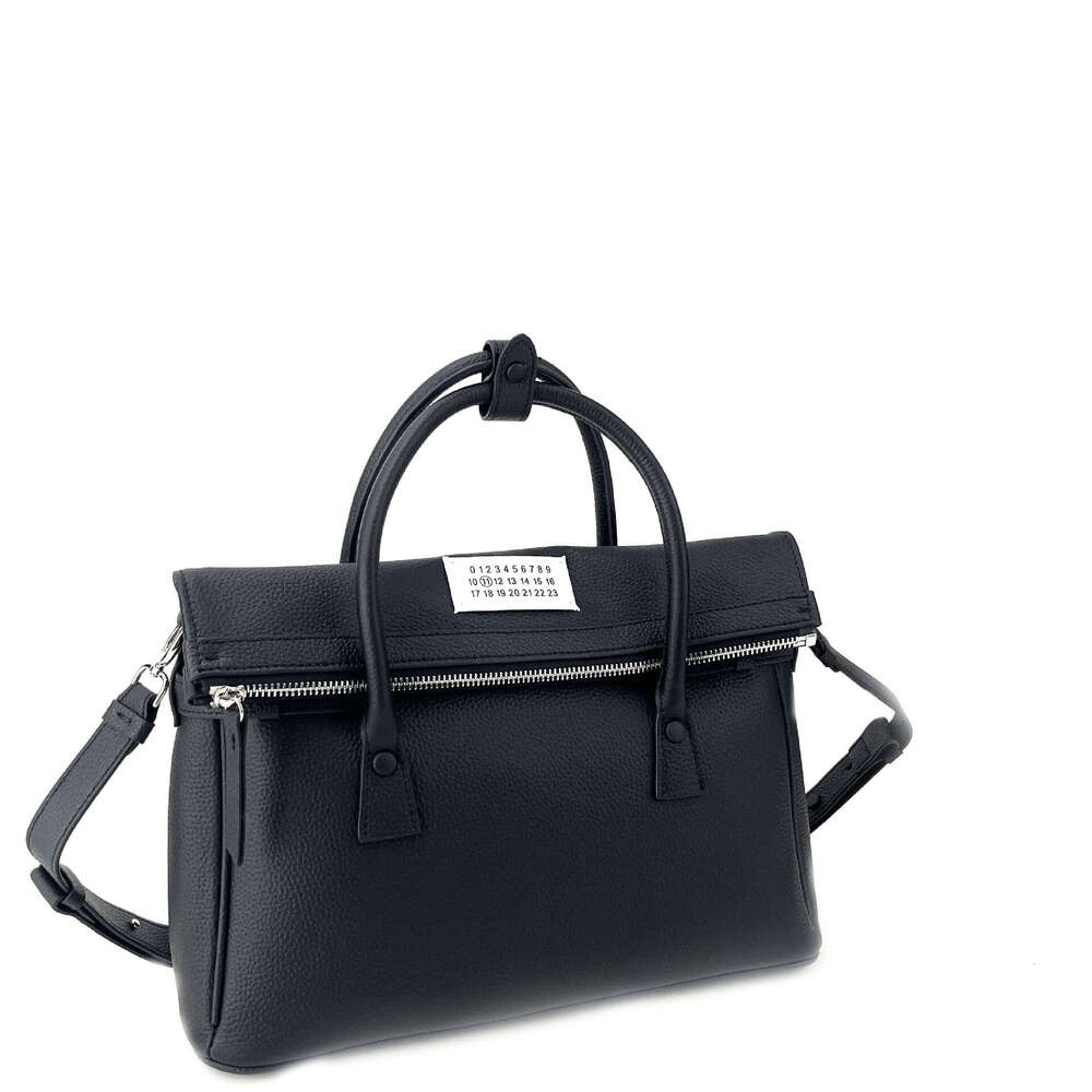 Fashionable and trendy shoulder top layer cowhide diagonal cross bag large capacity square hand held leather women s