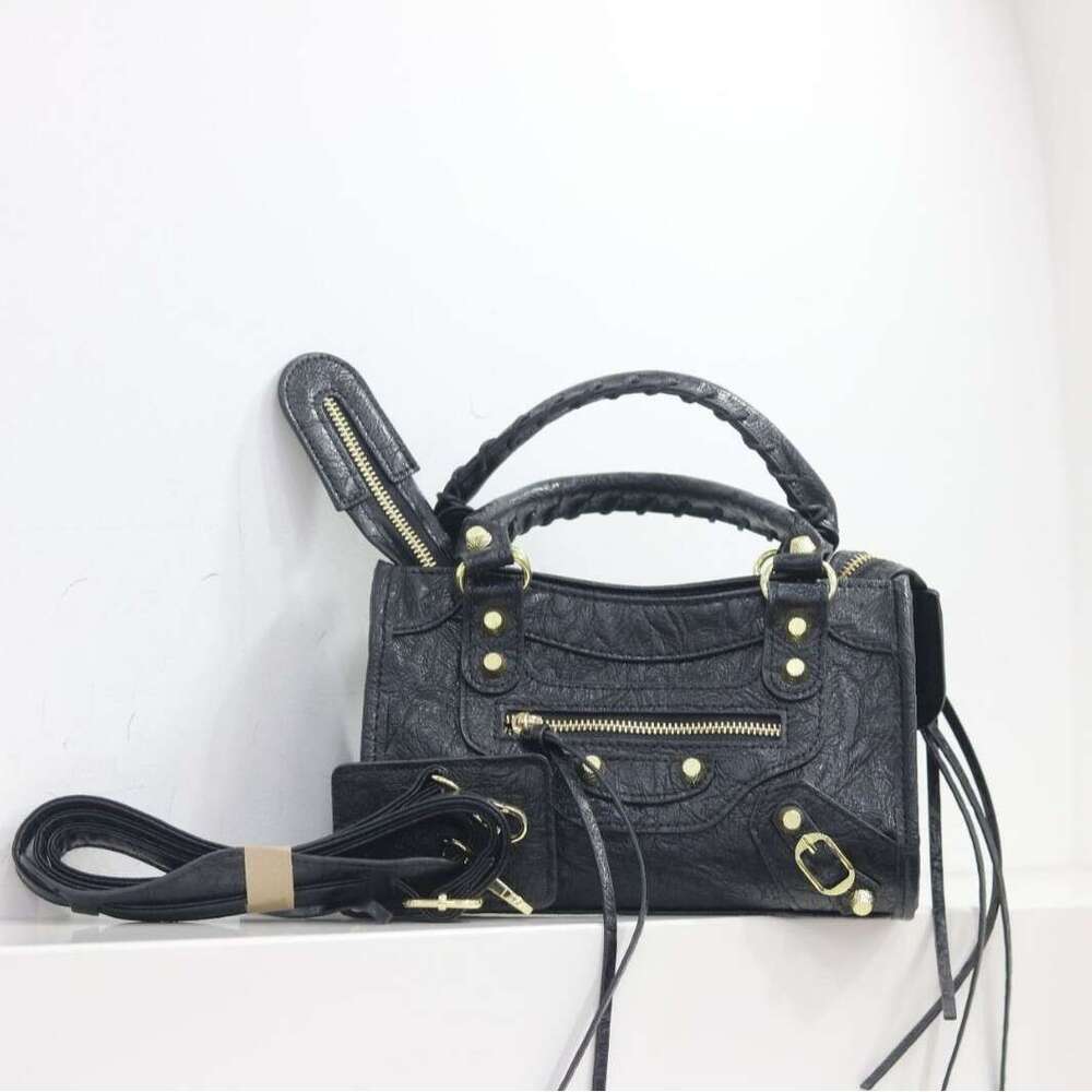 new PU fabric mesh nail city women s motorcycle bag cool and spicy girl sheepskin pattern handbag crossbody