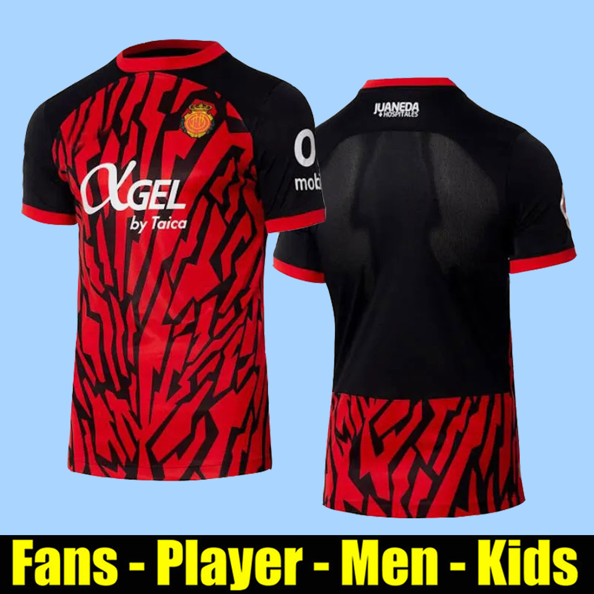 24 25 RCD Mallorca Soccer Jerseys MURIQI ABDON 2024 2025 special SANCHEZ A. RAILLO MAFFEO VALJENT Football Shirts Men Uniforms Kids kids socks sets S.DARDER