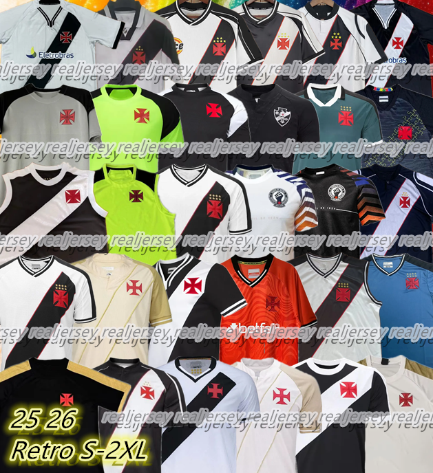 24 25 26 Vasco da Gama Soccer Jerseys 2024 2025 2026 Alex Teixeira Medel Marlon Gomes 96 97 98 99 00 PAYET MORATO SEBASTIAN 2010 Retro Respeito GERMAN CANO football shirt