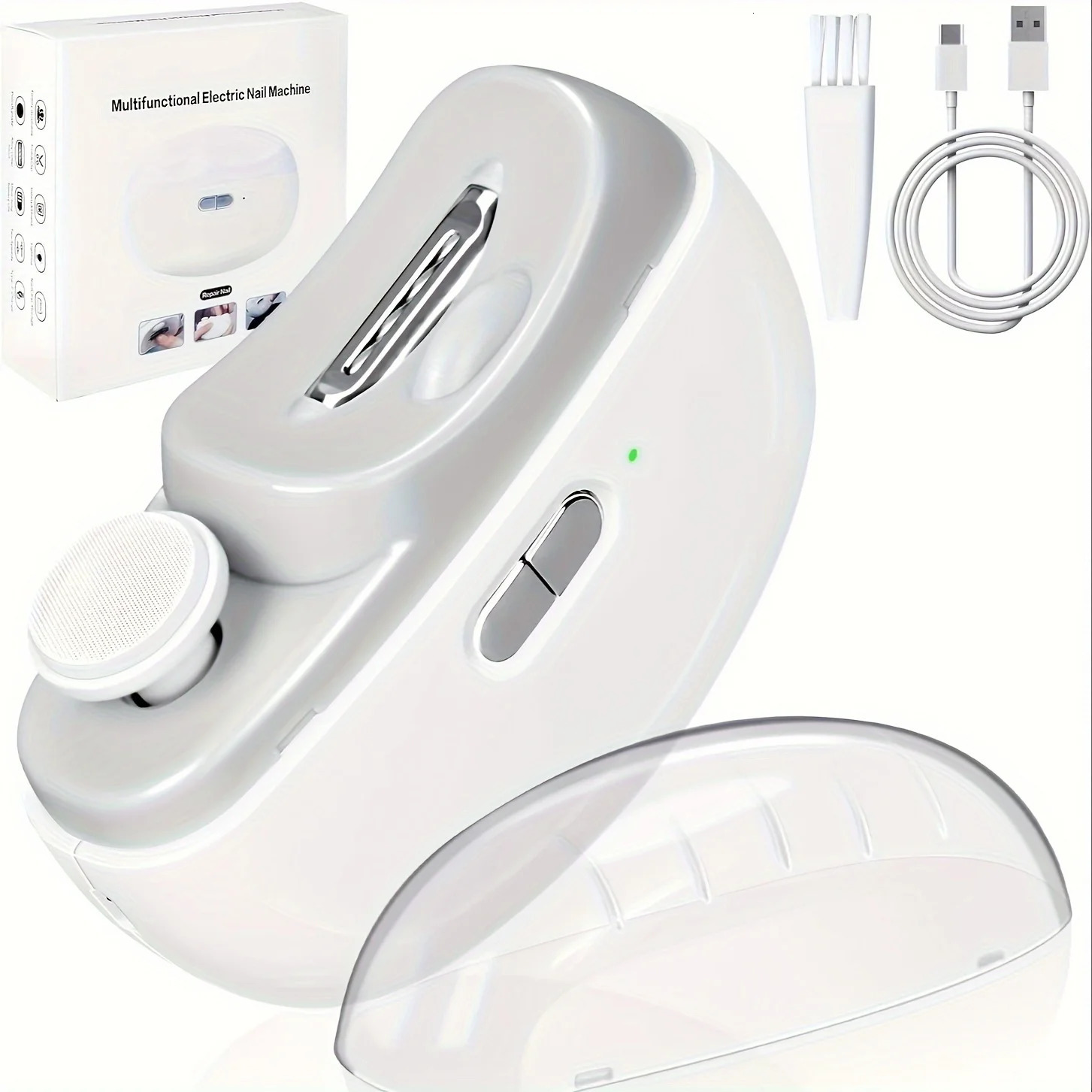 The ultimate nail care toolkit - professional electric nail clippers polishers file organizers and shaping tools - 250517