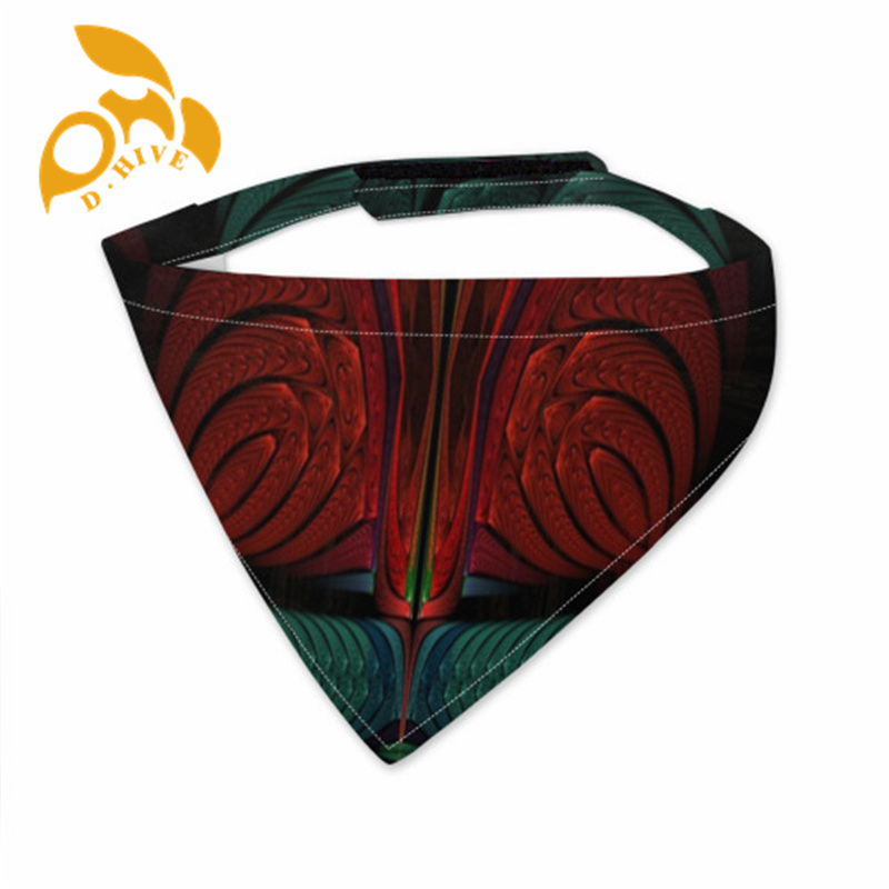 new Pet headscarf double-layer (Velcro double-sided printing)