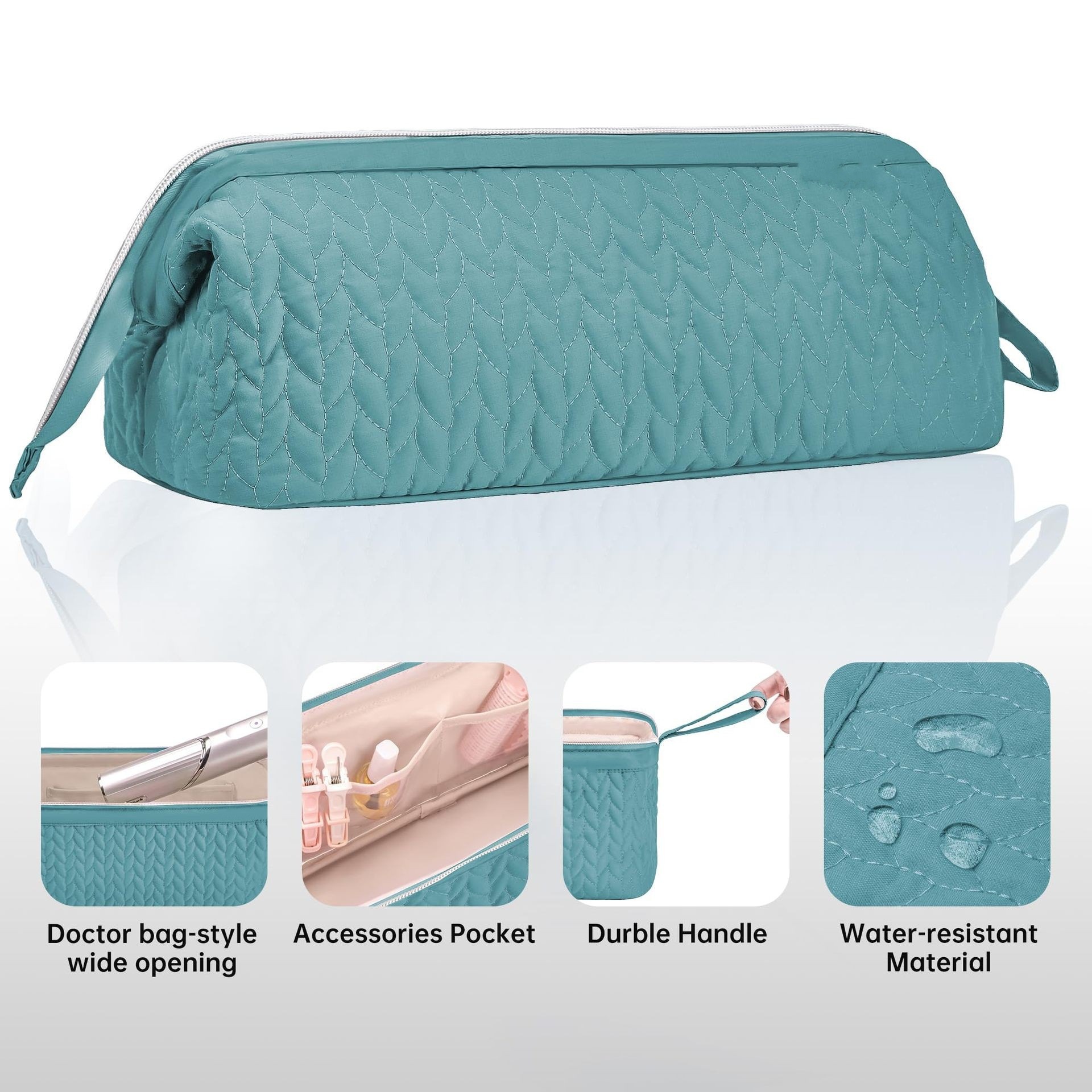 New Arrival Cross-border Direct Shipping Hair Dryer, Curling Iron, Hair Wand Accessories Multi-functional Storage Bag Portable for Travel Convenience