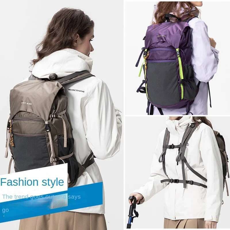 Summer Unisex Wilderness Hiking Travel Camping Storage Backpacks Tactical Backpack Folding Porosity Backpack Waterproof Bag