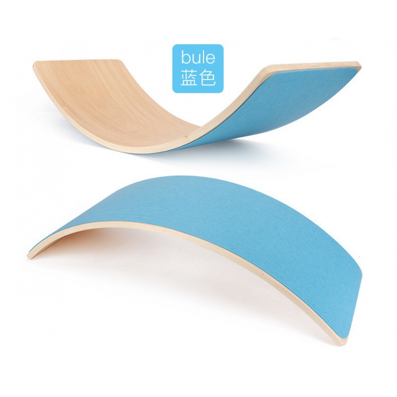 Children's Training Balance Board Puzzle Exercise Wooden Seesaw Yoga Baby Smart Board Toy