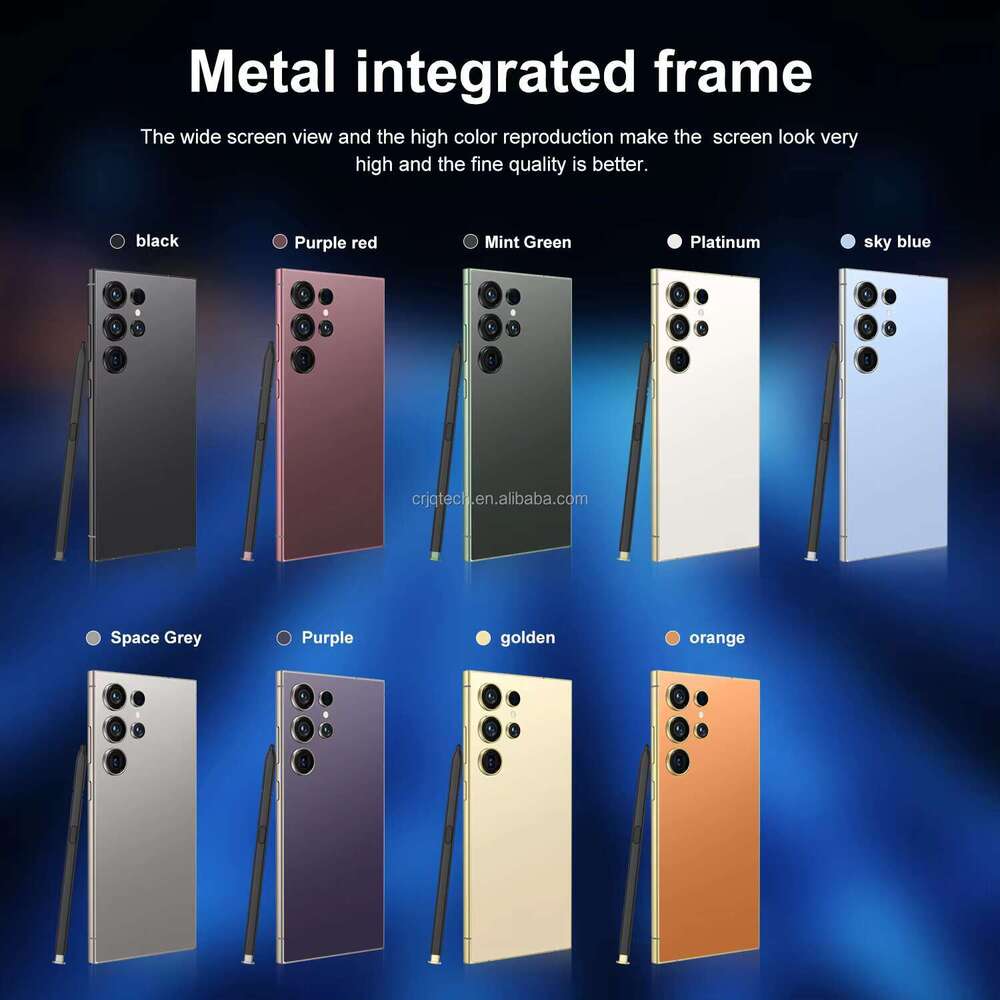 Global Shipping Original S25 Ultra+ Mobile Big Screen Android13.0 5G Smartphone 12gb + 512GB Cheap Phones