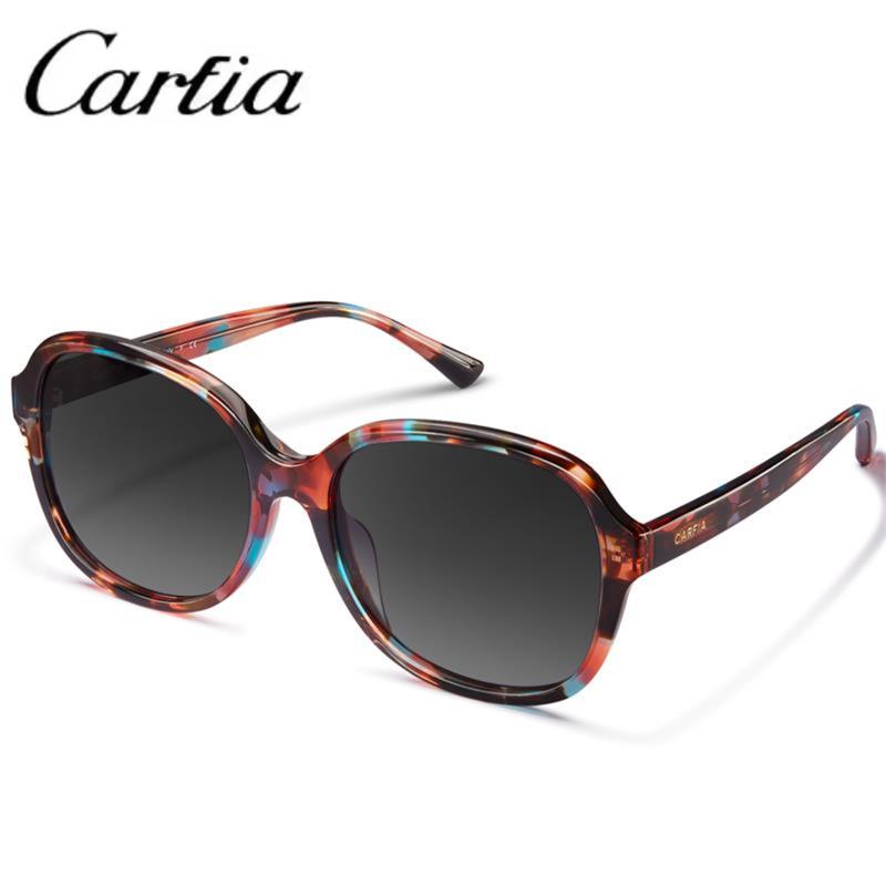New Brand Retro Oval Polarized women's Sunglasses UV400 Protection, Sport Outdoor Sun glasses for Driving Hiking Boating Golf Carfia 2024 with bo