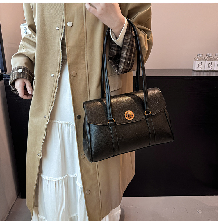 2025 Free Shipping Designer Bag Women's Fashionable New Business Briefcase Handbag Urban Simple Leisure Large Capacity Shoulder Bag Vacation Trav