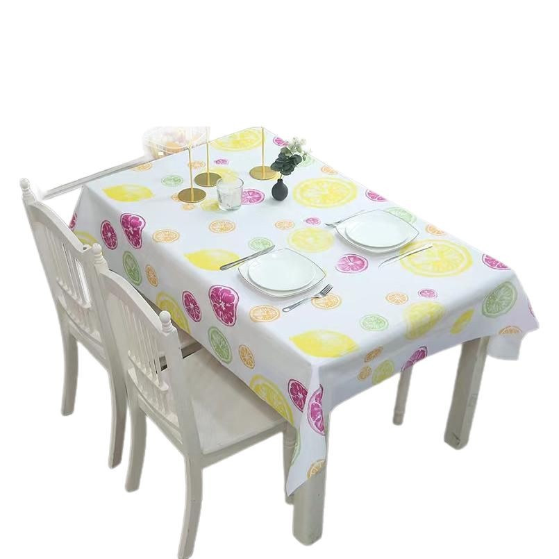 A726 Japanese style home tablecloth ins style tablecloth anti-scalding, waterproof and oil-proof disposable coffee table mat dormitory table cloth who