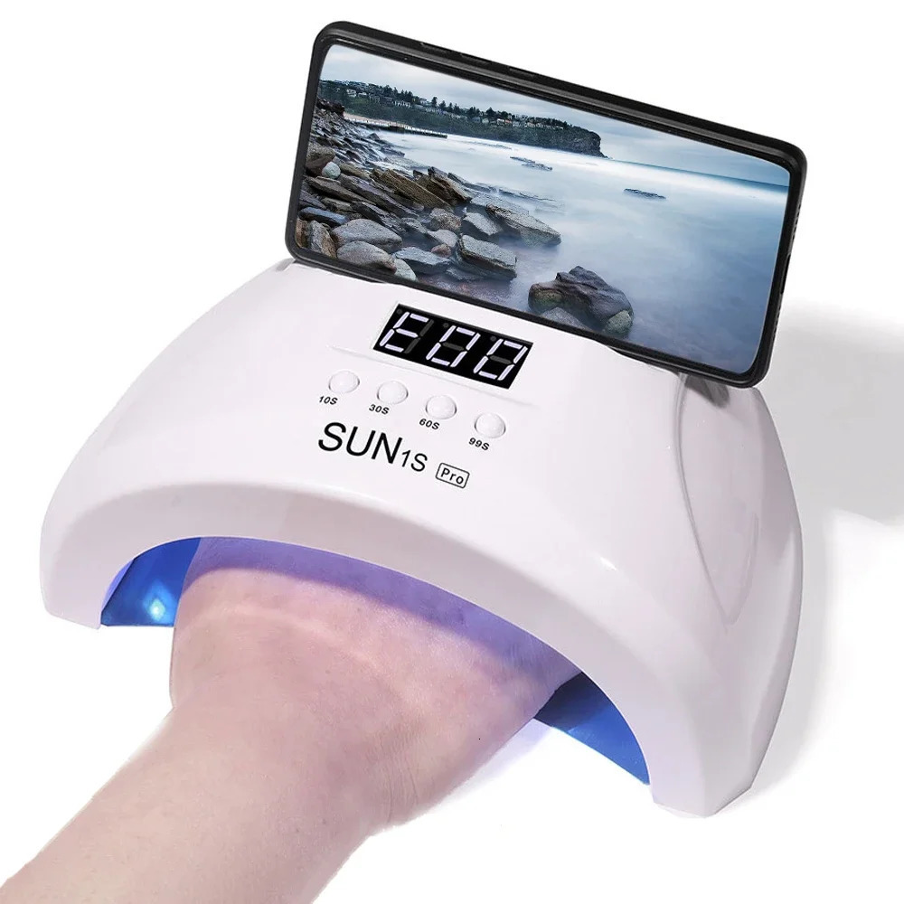 LINMANDA Sun 1S 48W UV LED Lamp for Nail 30 LEDs with 4 Timer Settings Smart Nail Dryer Nail Art Tools for Home Manicure Salon 250517