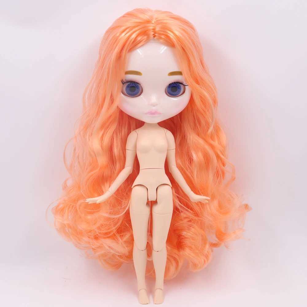 ICY DBS Blyth Doll Carved Lips Face White Skin Joint Body 1/6 Special Price OB24 Toy Gift 70% off factory sale