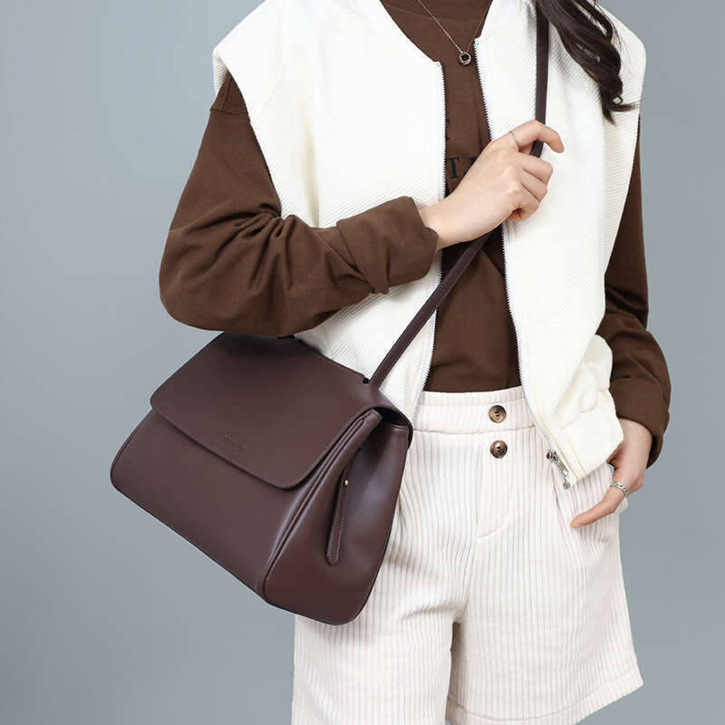 Tote Bag Bags Are Versatile Women This Year S Popular Summer New Item Is Single Shoulder Crossbody Bag With A Large Capacity Of Genuine Leather For Wo