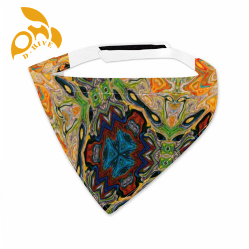 hot Pet headscarf double-layer (Velcro double-sided printing)