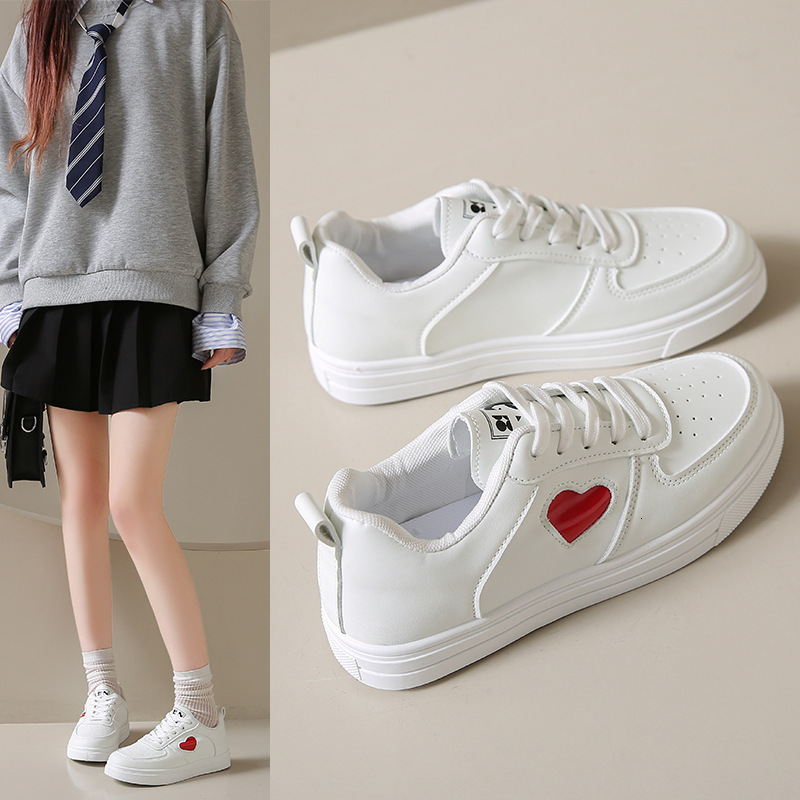 Ladies' care for white shoes, new board shoes, designer fashion, daily commuting trend, flat casual shoes, men's fashion sports shoes