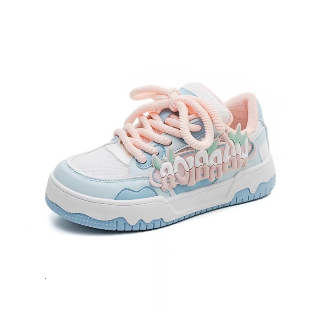 Pink Girl Four Seasons New Fashionable Multi functional Shoes Designer Fashionable Casual Sports Women's Board Shoes
