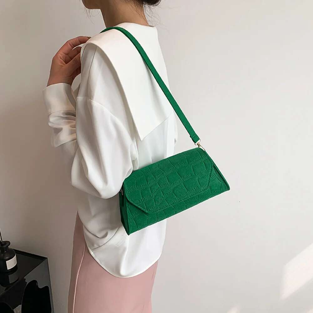 2025 New Women's Designer Handbag Free Shipping Fashion Crocodile Pattern Women's Shoulder Bag Small Handle Underarm Bag Handbag With Wallet