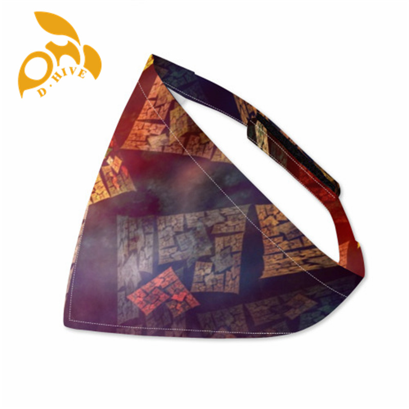 Pet headscarf double-layer (Velcro double-sided printing)