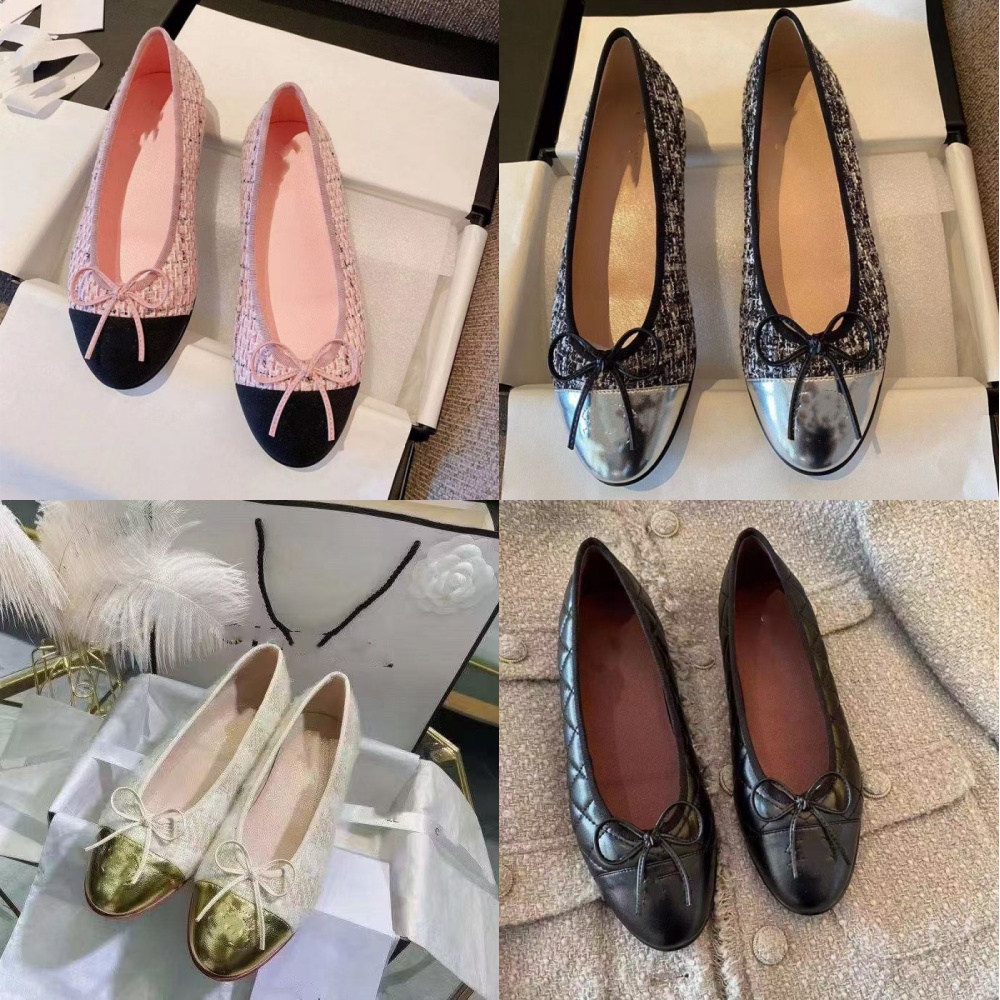 Flat Ballet Women Shoes Designer Renowned Designers Chic Footwear Women's Designer Ballet Flats