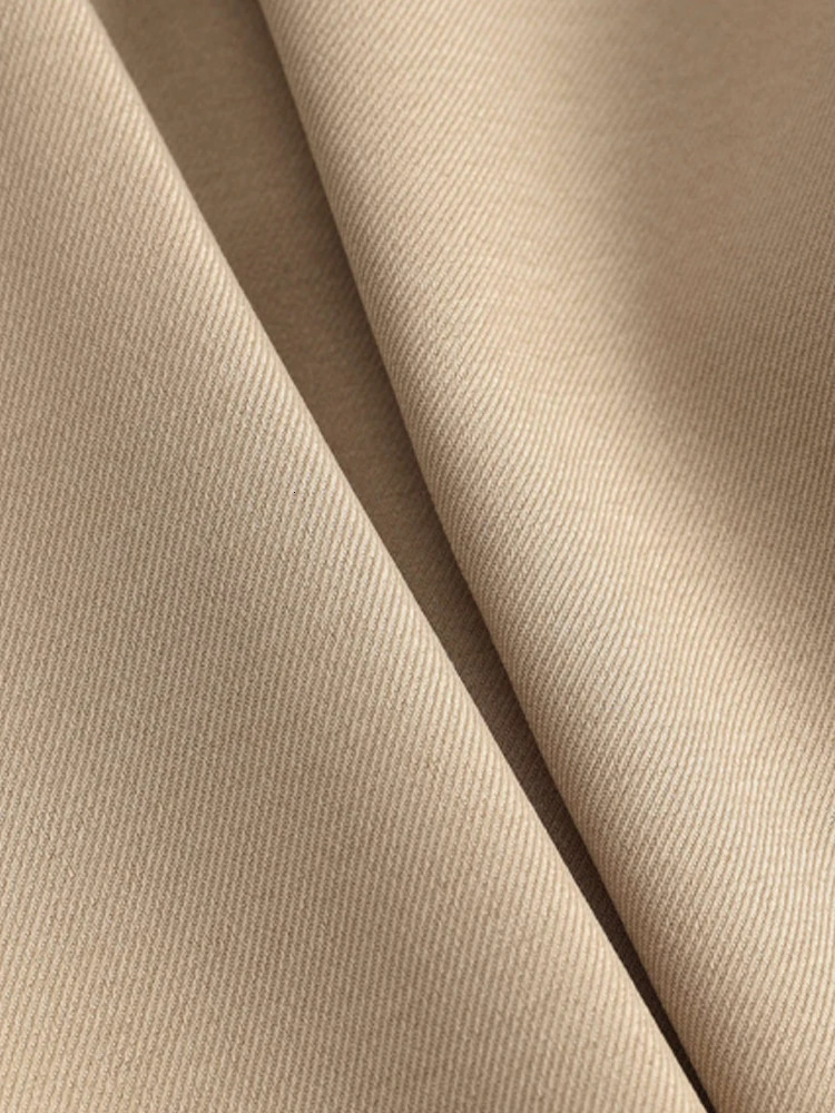Ladies Pure Color Fashion Button Waist n Trousers Wide Leg Suit Pants Business Casual Long Shaping 250506