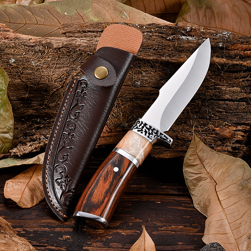 2025 New K315 High Hardness Steel Outdoor Small Knife Camping Survival Multi purpose Simple and Portable Cutting Tool