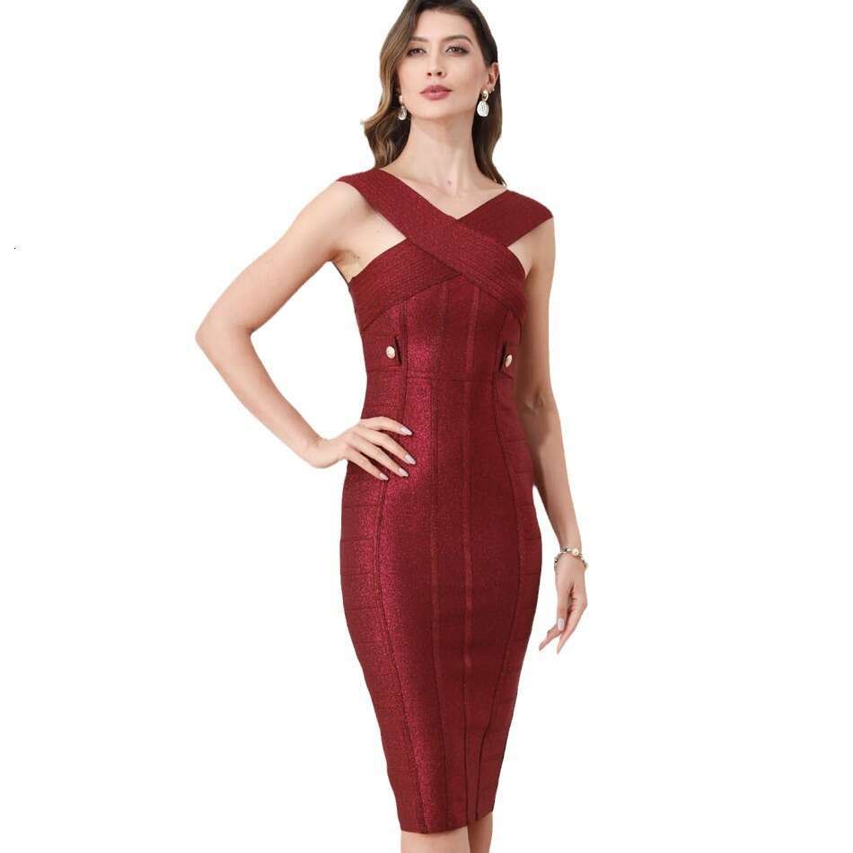 Maxi Dress New Year S Battle Robe High End Imperial Style Zodiac Year Hip Hugging Dress Sexy Evening Gown Women S Clothing KQ